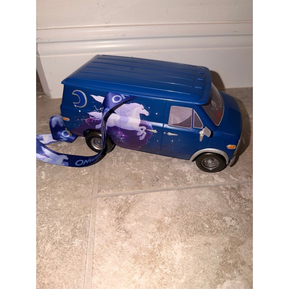 Disney Parks Exclusive Onward Popcorn Bucket Pixar Guinevere Van + Strap car